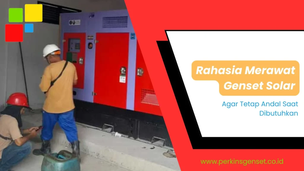 merawat genset