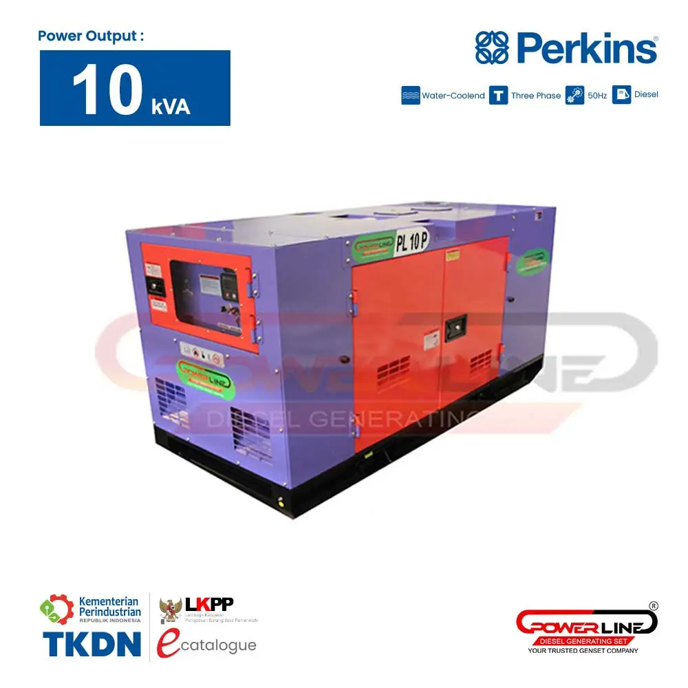 genset perkins silent type 10 kVA