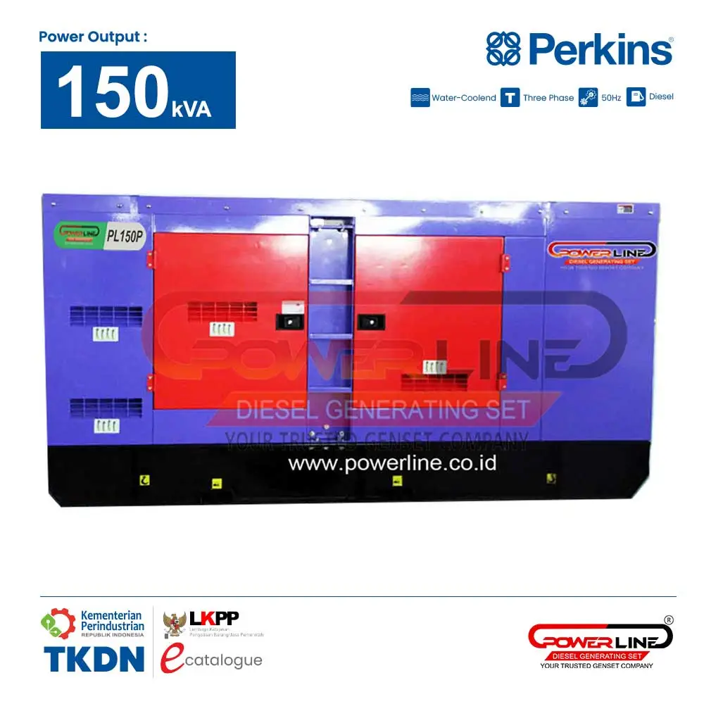 Genset Perkins 150 kVA