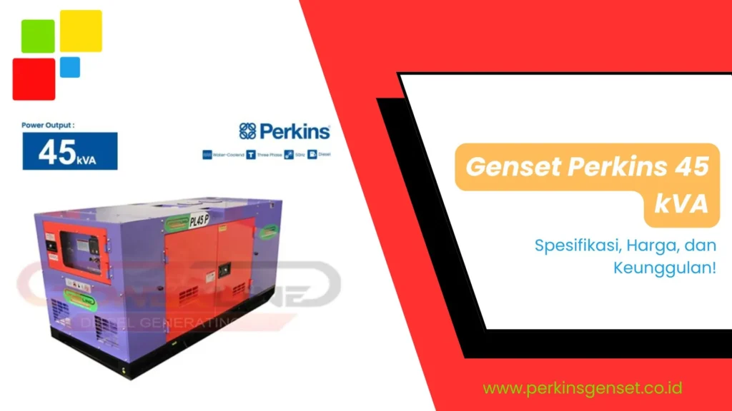 Spesifikasi Genset Perkins 45 kVA