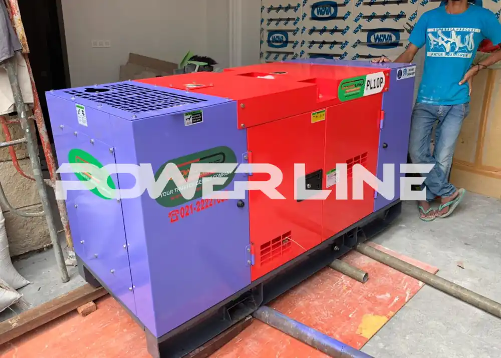 genset10 kva perkins powerline