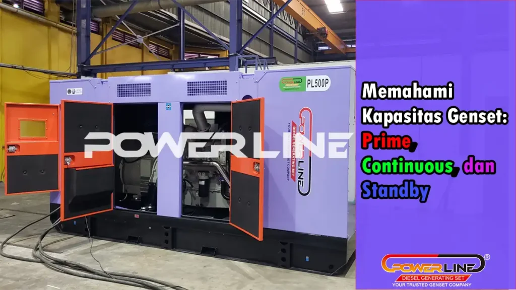 genset prime continous standby