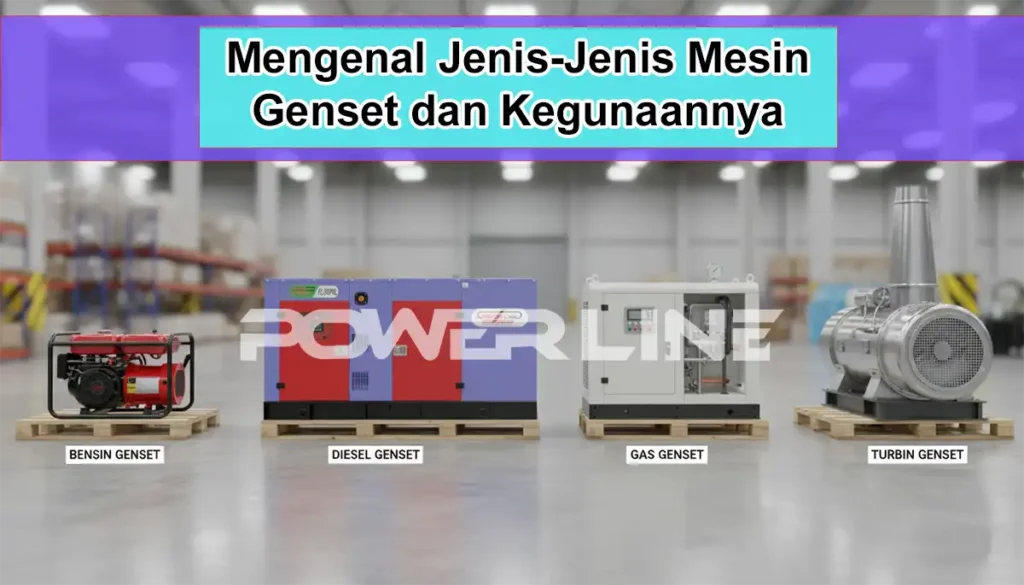 mengenal jenis mesin genset