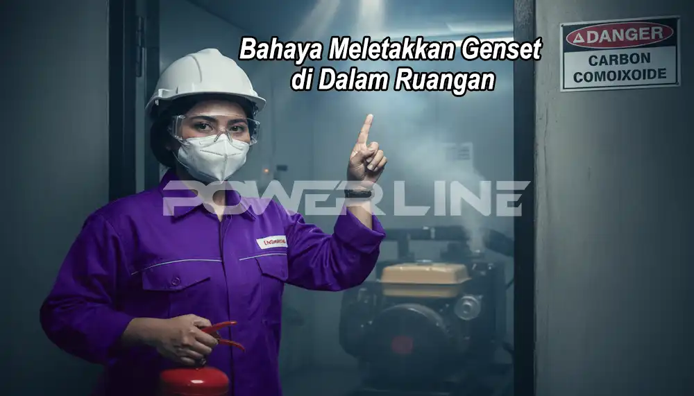 Bahaya Meletakkan Genset di Dalam Ruangan