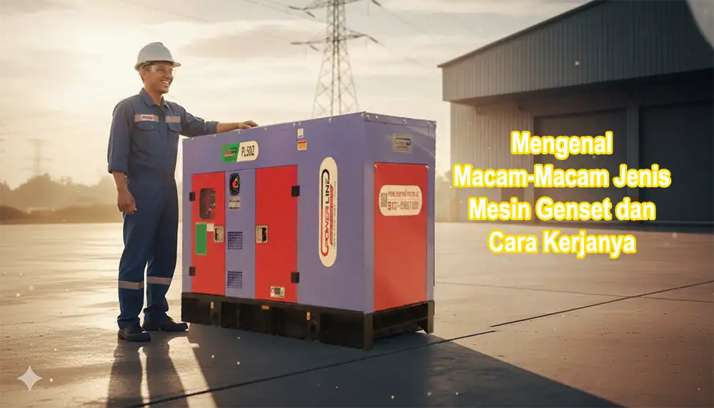 Mengenal Macam Jenis Mesin Genset