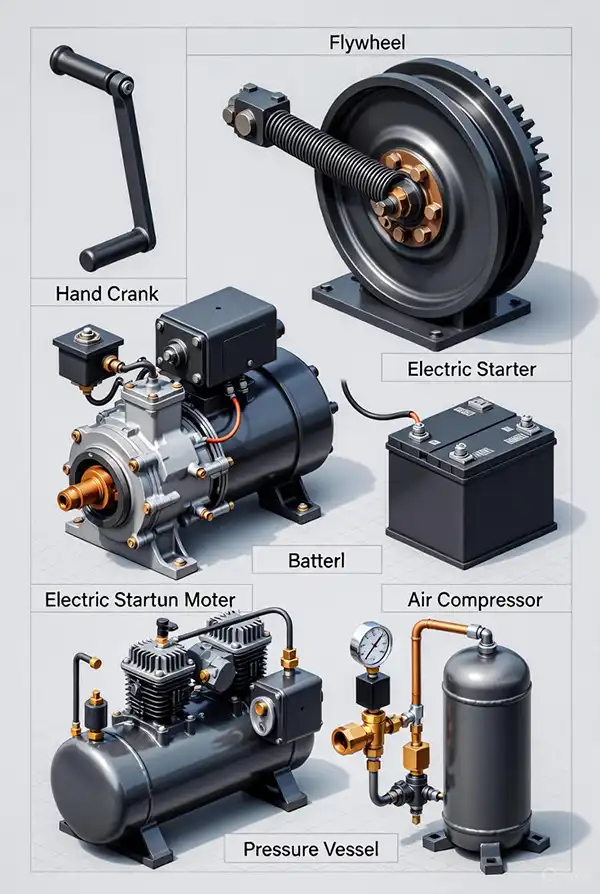 ilustrasi starting genset