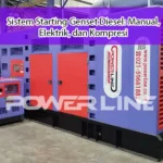 sistem starting genset