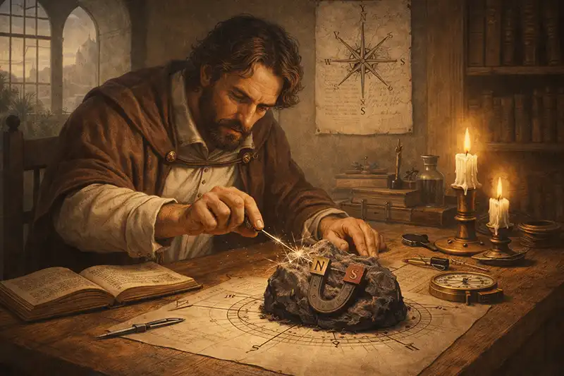 Penelitian Magnet oleh Peter Peregrinus