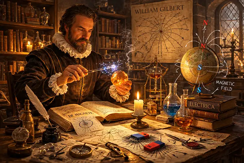 William Gilbert dan Ilmu Kelistrikan Modern