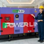 genset perkins 25 kva 20000 watt silent