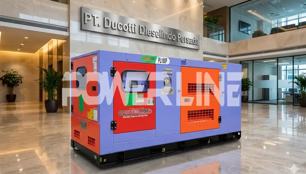 genset 100 kva dari powerline