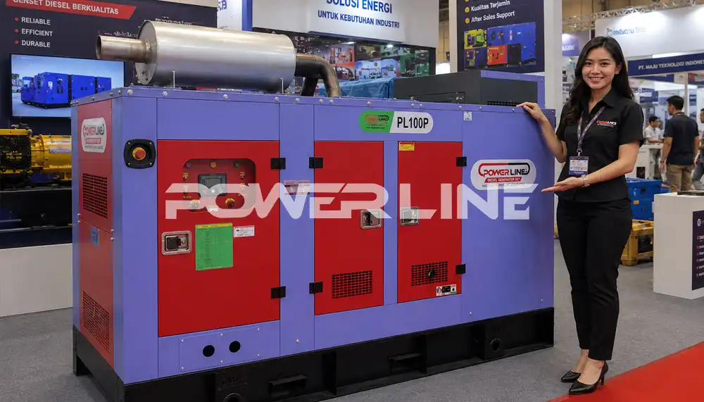 agen genset powerline