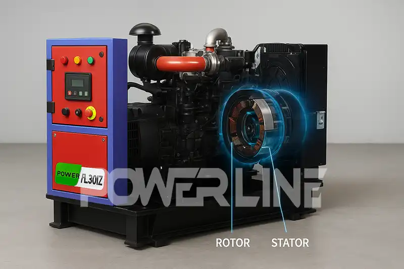 bagian dalam generator ac